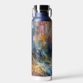 dick Texturierte Farbmuster Trinkflasche (Vorne)