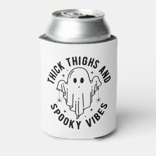 "dick thighs and spoky vibes" dosenkühler (Kanne Rückseite)