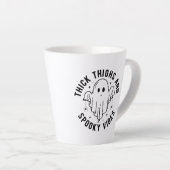 "dick thighs and spoky vibes" milchtasse (Rechte Ecke)