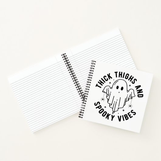 "dick thighs and spoky vibes" notizblock (Innenseite)