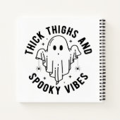 "dick thighs and spoky vibes" notizblock (Rückseite)