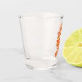 dick thighs and witchy Vibes Funny Halloween Schnapsglas (Links)