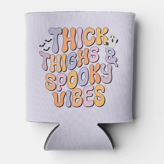 Dick Thighs & Spooky Vibes Dosenkühler (Vorderseite)