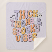 Dick Thighs & Spooky Vibes Sherpadecke (Vorderseite)