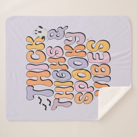 Dick Thighs & Spooky Vibes Sherpadecke (Vorderseite (Horizontal))