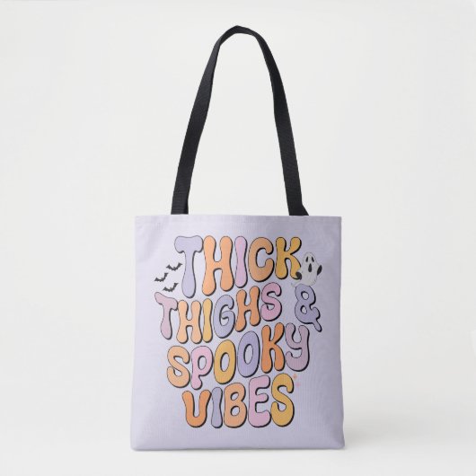 Dick Thighs & Spooky Vibes Tasche (Vorderseite)