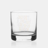 Dick Thighs & Spooky Vibes Whiskyglas (Rückseite)