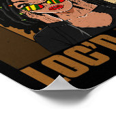 Dick Things Locd Vibes Black History Month Poster (Ecke)