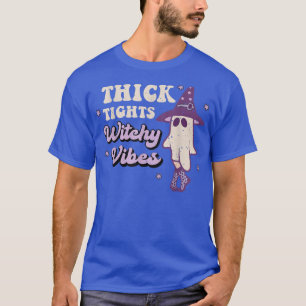 Dick Tights Hexchy Vibes Retro Halloween Celestial T-Shirt