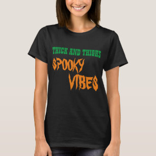 DICK UND SCHENKEL GRUSELIGE VIBES T-Shirt