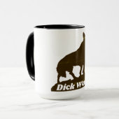 Dick Wolf Tasse (Vorderseite Links)