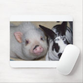 Dickbauch-Schwein u. Freund Mousepad (Mit Mouse)