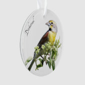 Dickcissel Bird Ornament (Vorderseite)