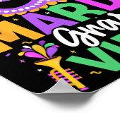 Dickdick und Mardi Gras Vibes Poster (Ecke)