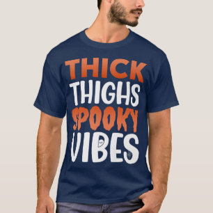 Dickdick und Spooky Vibes Niedliches Halloween T-Shirt