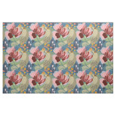 Dicke Abstrakte Blüte Stoff (Fat Quarter (45,7 x 55,9 cm))