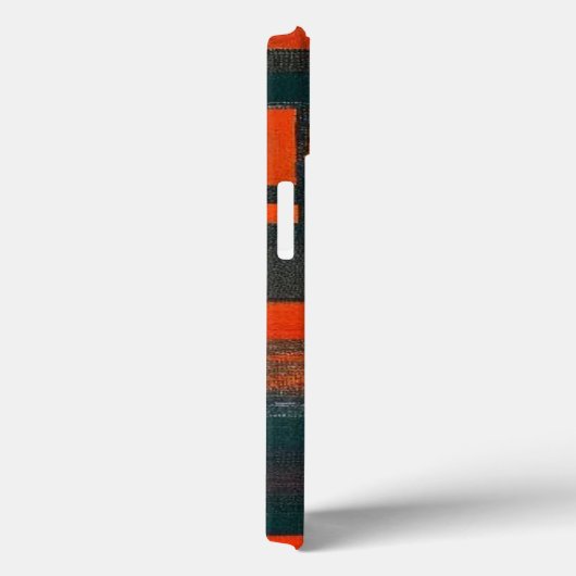 Dicke Abstrakte Rot- und Schwarzkunst Case-Mate iPhone Hülle (Rückseite / Rechts)