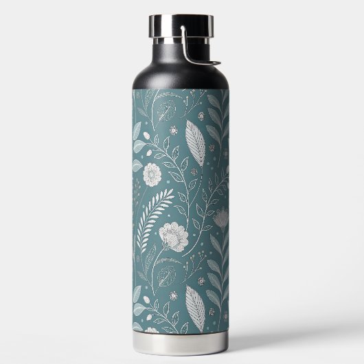 Dicke Abstrakte Textur 32 oz Stilvolle Wasserflasc Trinkflasche (links)