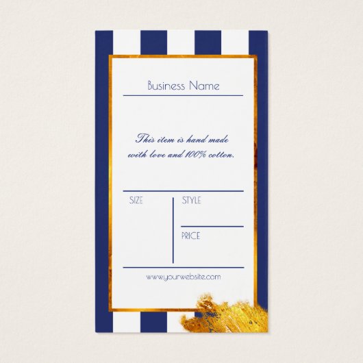 Dicke blaue Goldmedaille mit Logo-Preis (Rückseite)