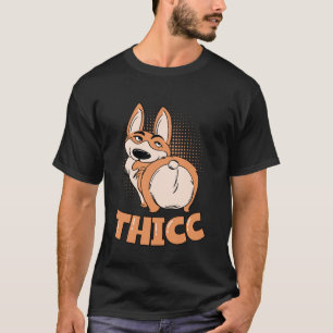Dicke Corgi Hintern Machen Mich Verrückt Lustiger T-Shirt