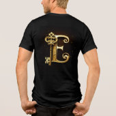 Dicke E-Monogramm-T - Shirt (Rückseite)