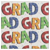 Dicke Farbe Muster Grad Stoff (Nahaufnahme)