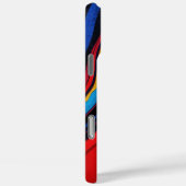 Dicke Farben" Abstrakte, lebendige Linien Case-Mate iPhone Hülle (Rückseite / Rechts)