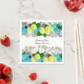 Dicke Frühlingsgemische Florpapier Napkins Serviette (Beispiel)