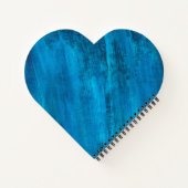 Dicke gelbe Sonnenblume auf blau Notizblock (Rückseite)