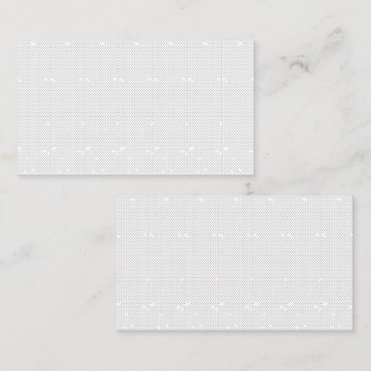 Dicke geometrische Visitenkarten | Luxusdesign Visitenkarte (Vorne/Hinten)