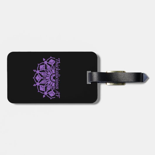 Dicke Gepäckanhänger (Rückseite horizontal)