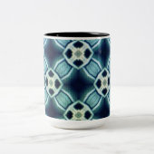 Dicke, grafische, geometrische Tasse für Kaffee (Mittel)