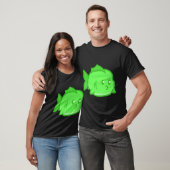 Dicke Grüne Fische T-Shirt (Unisex)