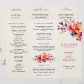 Dicke, hellrosa Orange Dreischneidkühte Hochzeit P (Vorne/Hinten)