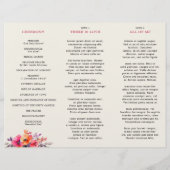 Dicke, hellrosa Orange Dreischneidkühte Hochzeit P (Rückseite)