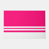 Dicke, hellrosa Streifen auf der Unterseite des Ra Fußmatte (Vorderseite)