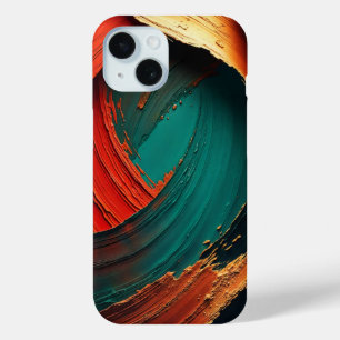 Dicke Impasto-Öl gemalte Abstraktion Case-Mate iPhone Hülle