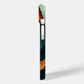 Dicke Impasto-Öl gemalte Abstraktion Case-Mate iPhone Hülle (Rückseite / Links)