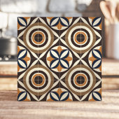 Dicke Konstruktion aus Mitte des Jahrhunderts mit Fliese