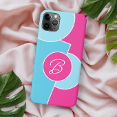 Dicke, leuchtende Fun Chic Abstrakt Circles Art Pa Case-Mate iPhone Hülle