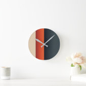 Dicke Minimalistische Wandleuchte Runde Wanduhr (Zuhause)