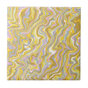 Dicke, moderne, Abstrakte Marmorbänder Fliese