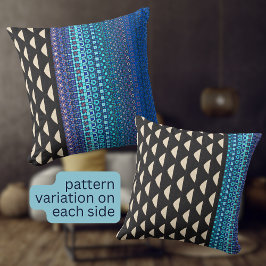 Dicke moderne geometrische Muster boho Kissen
