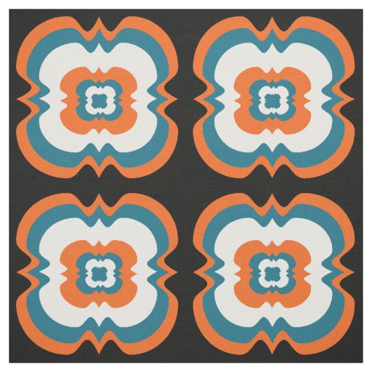 Dicke moderne große Funky Square Wiederholungsmust Stoff (Muster)