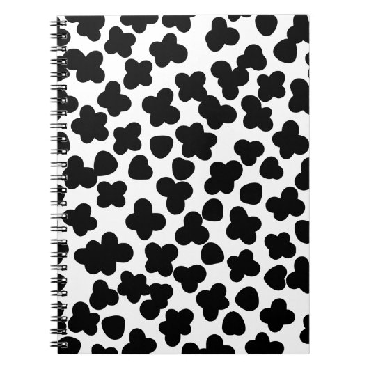 Dicke, monochrome Formen Notizblock (Vorderseite)