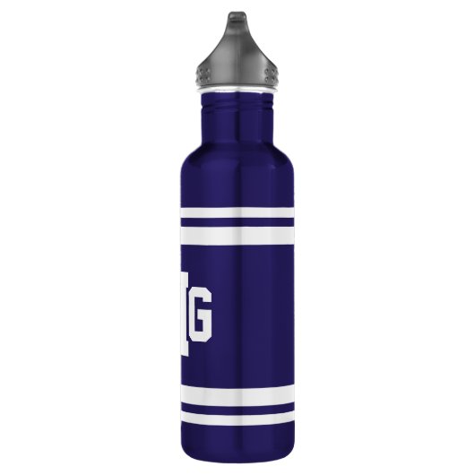 Dicke Monogramm Wasser Flasche Trinkflasche (Rechts)