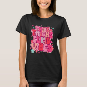Dicke Oberschenkel & Cupid Villen Valentine Liebe T-Shirt