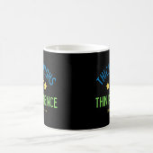 Dicke Oberschenkel, dünne Geduld - Sassy & Confide Kaffeetasse (Mittel)