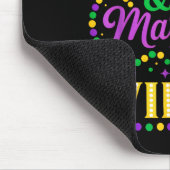 Dicke Oberschenkel Mardi Gras Stimmung Fleur De Li Mousepad (Ecke)
