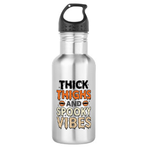 Dicke Oberschenkel und Gruselige Stimmung Hallowee Edelstahlflasche